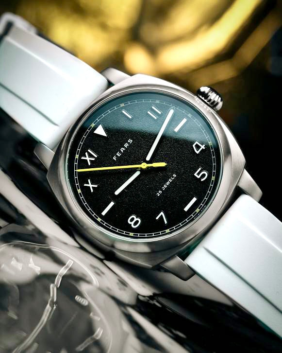 20mm White FKM Rubber Strap