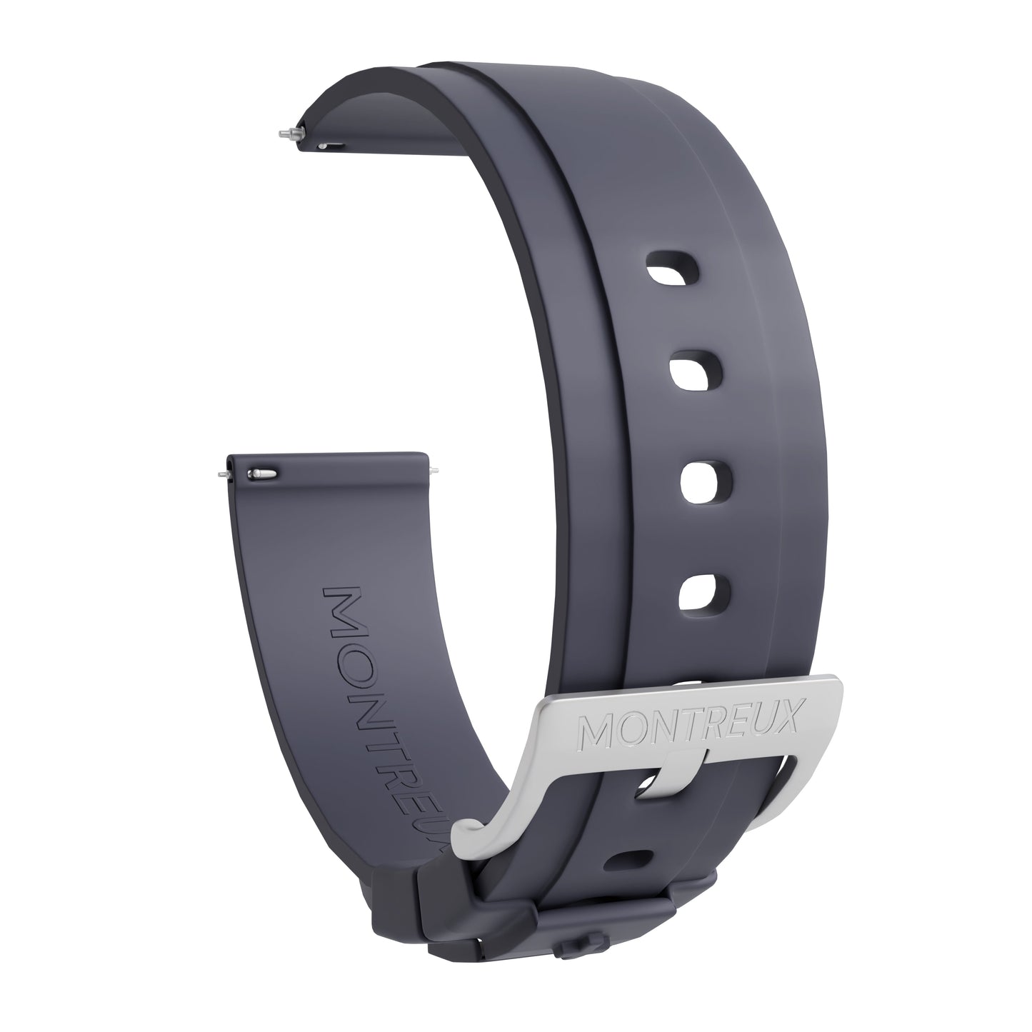 22mm Navy Blue FKM Rubber Strap